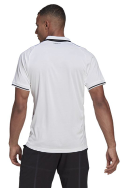 Мужское теннисное поло Adidas Freelift Polo M - white/black/black