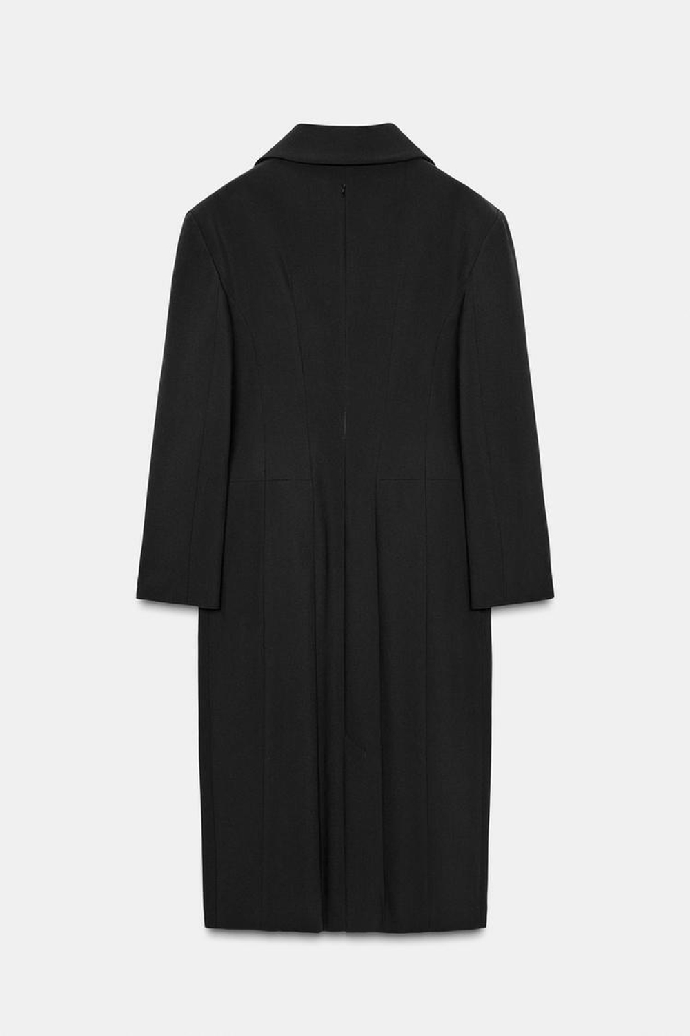 ZARA ПЛАТЬЕ-ПАЛЬТО — ZW COLLECTION LIMITED EDITION, ЧЕРНЫЙ