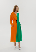 Платье, разноцветный