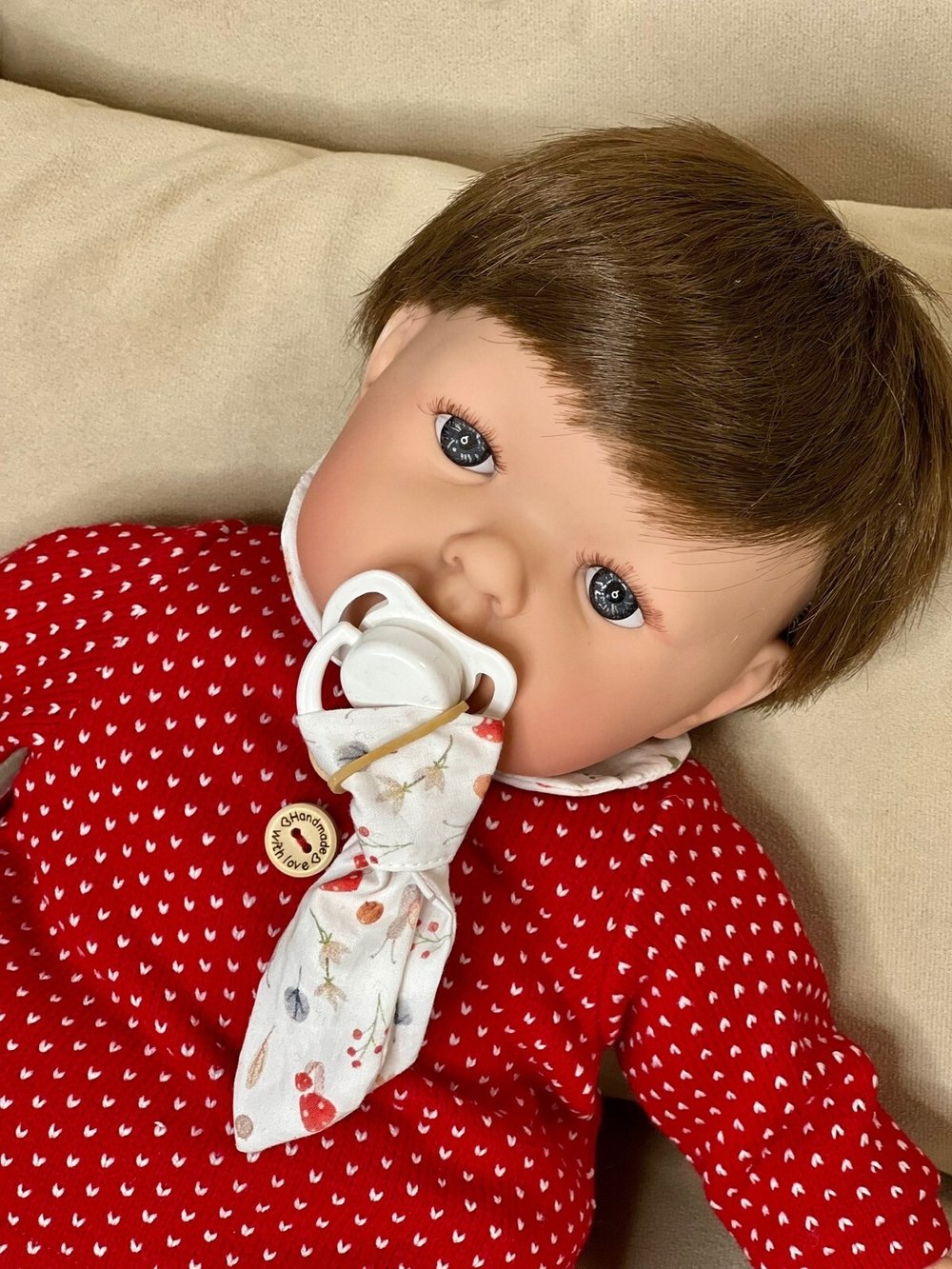 Кукла Nines 45см Lucas мягконабивная, в пакете (N1830K)