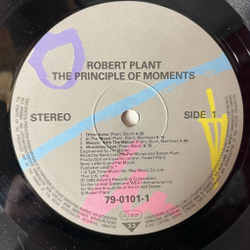 Винтажная виниловая пластинка LP Robert Plant The Principle Of Moments (Germany 1983)