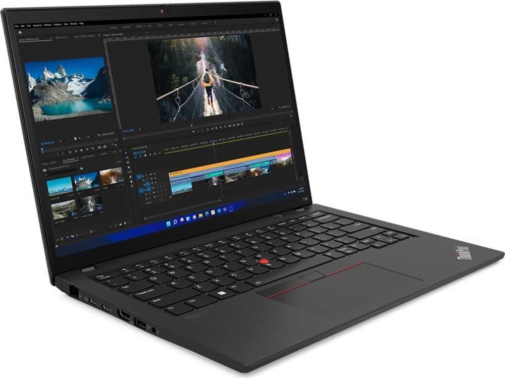 Ноутбук Lenovo ThinkPad T14 Gen 3, 14&amp;quot; (1920x1200) IPS/Intel Core i5-1235U/16ГБ DDR4/256ГБ SSD/Iris Xe Graphics/Windows 11 Pro, черный [21DH000TUS]