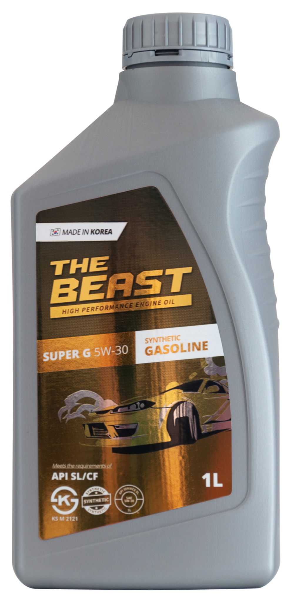 Масло моторное синтетическое THE BEAST 5W30 SUPER G   1л