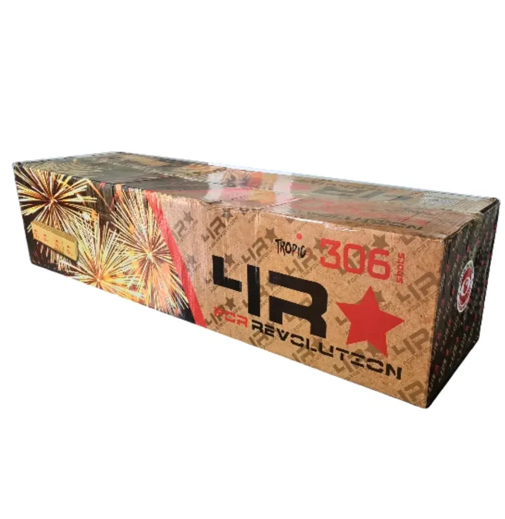 Батарея салютов For revolution 306 (TB410) от Tropic, 306 выстрелов, 20–30 мм
