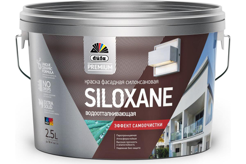 Краска фасадная акрил-силоксановая Dufa Premium Siloxane база 1