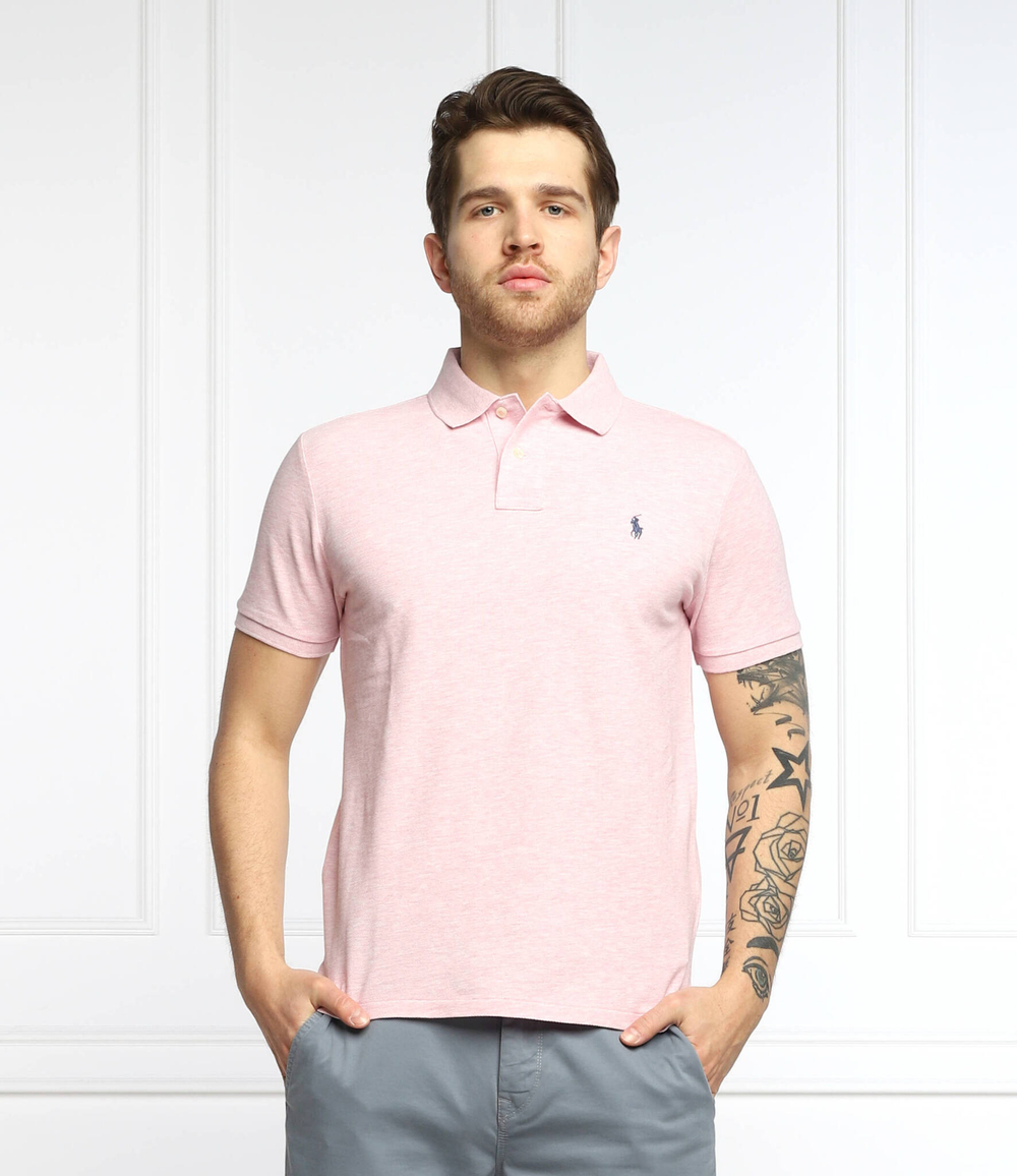 Поло POLO RALPH LAUREN - пудро-розовый(710680784)