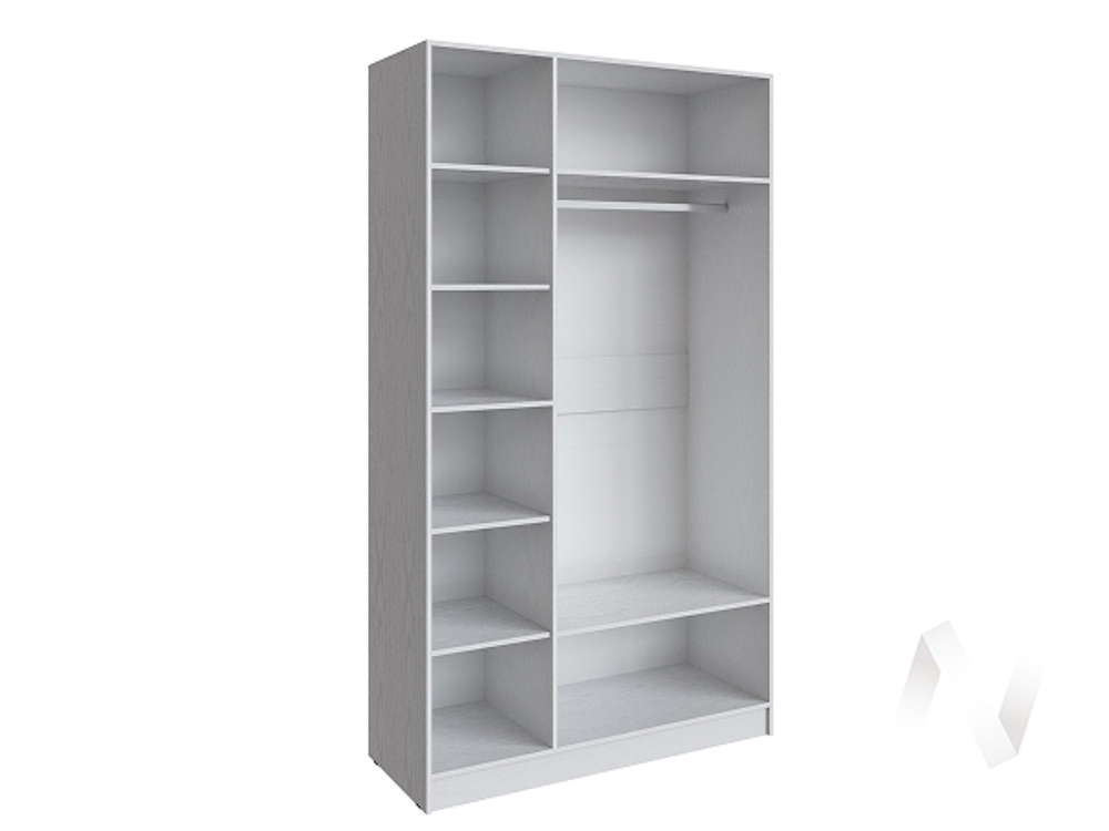 Шкаф Мадрид 1;3 без зеркала (белый)