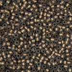 Японский бисер TOHO Round 11/0 (№999FM), с внутренним покрытием золотом 24К, матовый