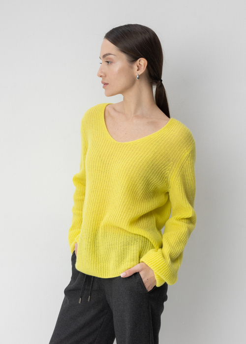 Кашемировый пуловер