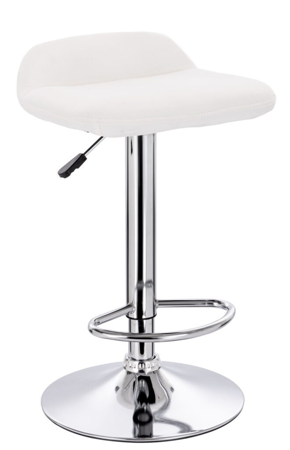 Стул барный Everprof Form Экокожа Белый