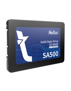 Ssd накопитель Netac SSD SA500 1TB 2.5 SATAIII 3D NAND, R/W up to 530/475MB/s, TBW 480TB, 3y wty