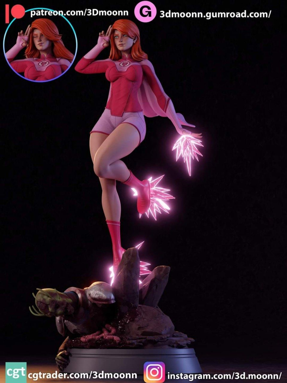 Фигурка Непобедимый Атомная Ева Atom Eve Invincible