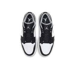 Мужские кроссовки Air Jordan 1 Low "Black White Grey" 553558-040