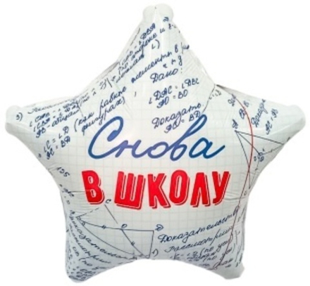 Р 18" Звезда Снова в Школу