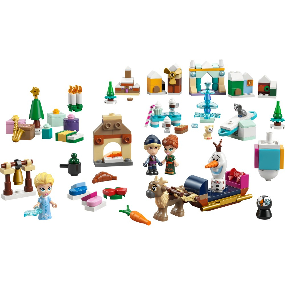 OUTLET LEGO Disney Королевство Ледяного сердца - Адвент-календарь на 2025 год 43273