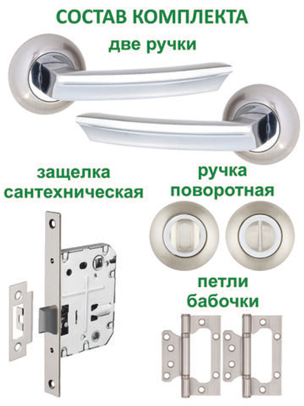 Ручка дверная межкомнатная