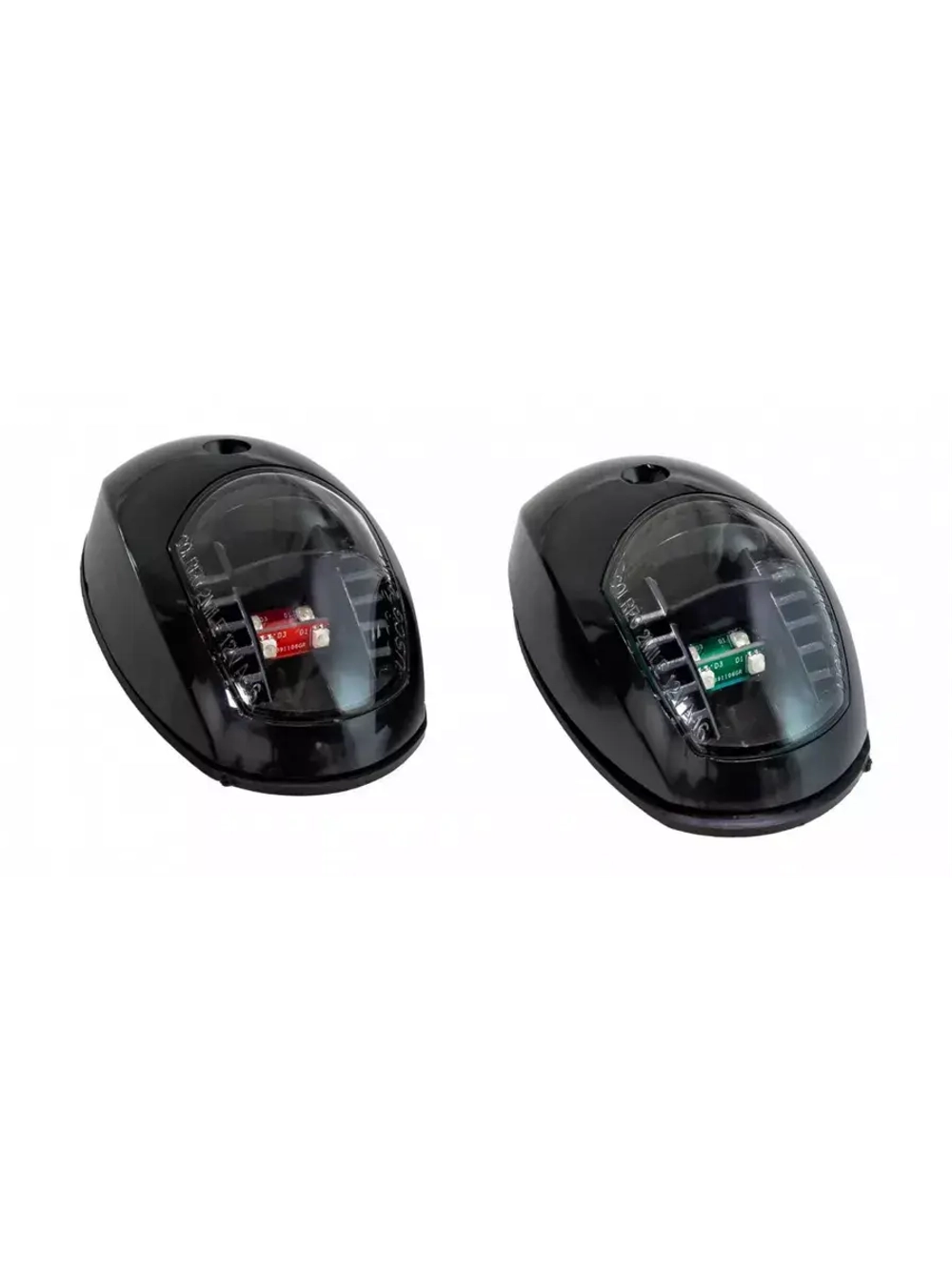 Комплект огней ходовых LED (зелёный/красный)