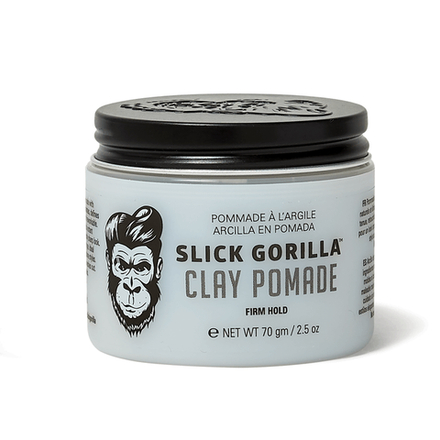 Slick Gorilla Clay Pomade, Глина для укладки, сильная  фиксация волос, 70 гр