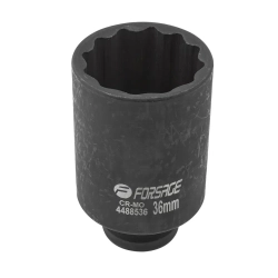 Головка ударная глубокая 36мм 1/2''12гр. Forsage F-4488536(51005к.)