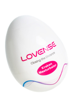 Мастурбатор нереалистичный LOVENSE Kraken, TPE, белый, 6,2 см