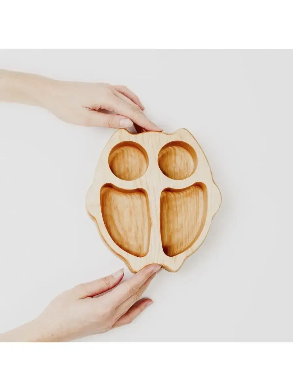 Менажница "Сова" из Сибирского кедра