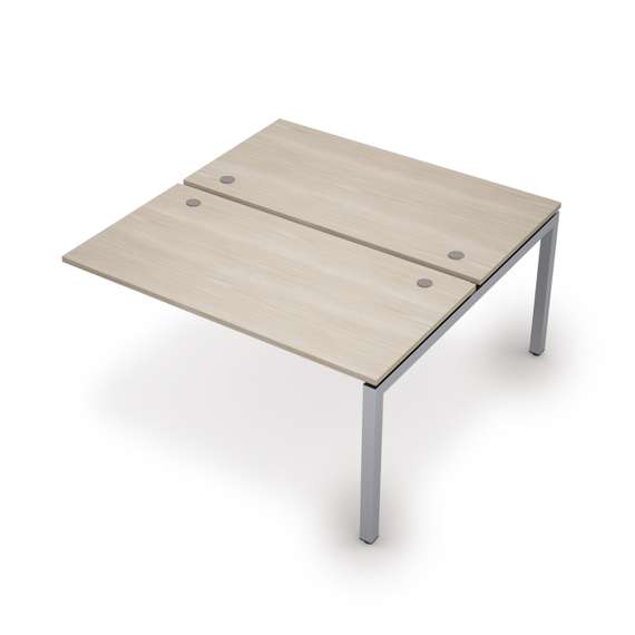 6МБК.5279 Бенч-система на 2 рабочих места, конечный модуль (1400*1435*750)