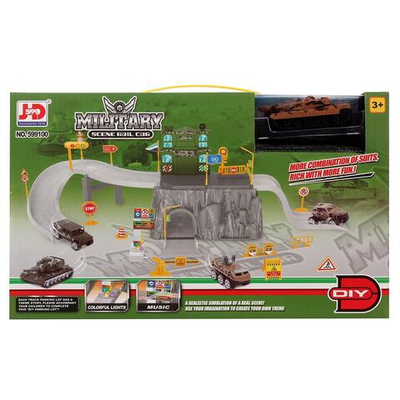 Парковка с транспортом коробка 599100