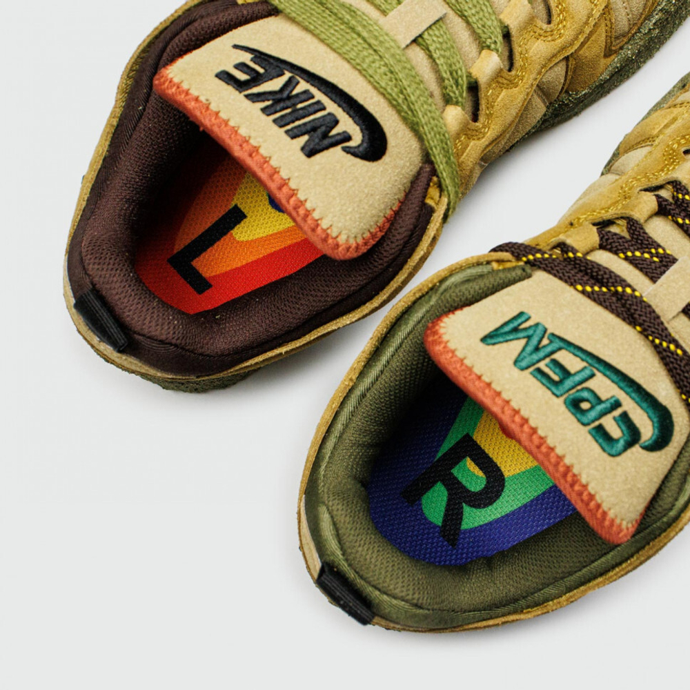 кроссовки Nike x CPFM Dunk Olive DM0430-700