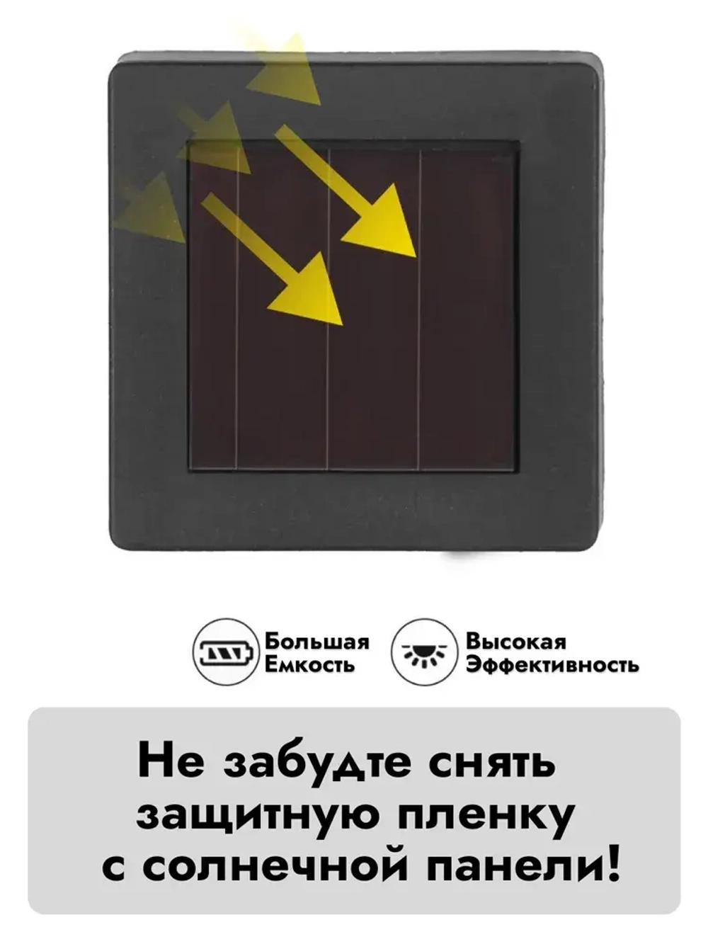 Садовый светильник на солнечной батарее, набор садовых фонариков 4 шт