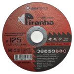 Диск отрезной по металлу и нержавеющей стали (125х1.2х22.2) PIRANHA XP