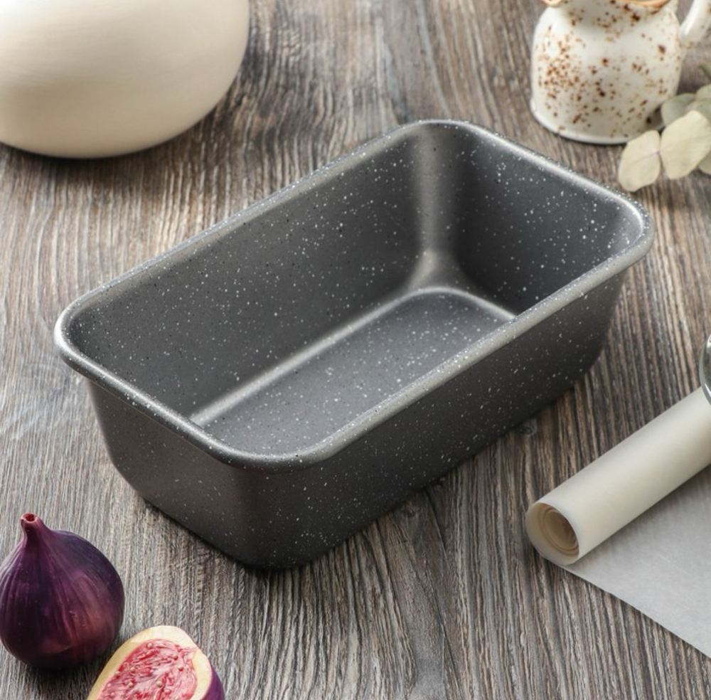 Форма для выпечки Magistro Gourmet Range, 24×14×7,6 см, толщина 0,6 мм, антипригарное покрытие, цвет серый