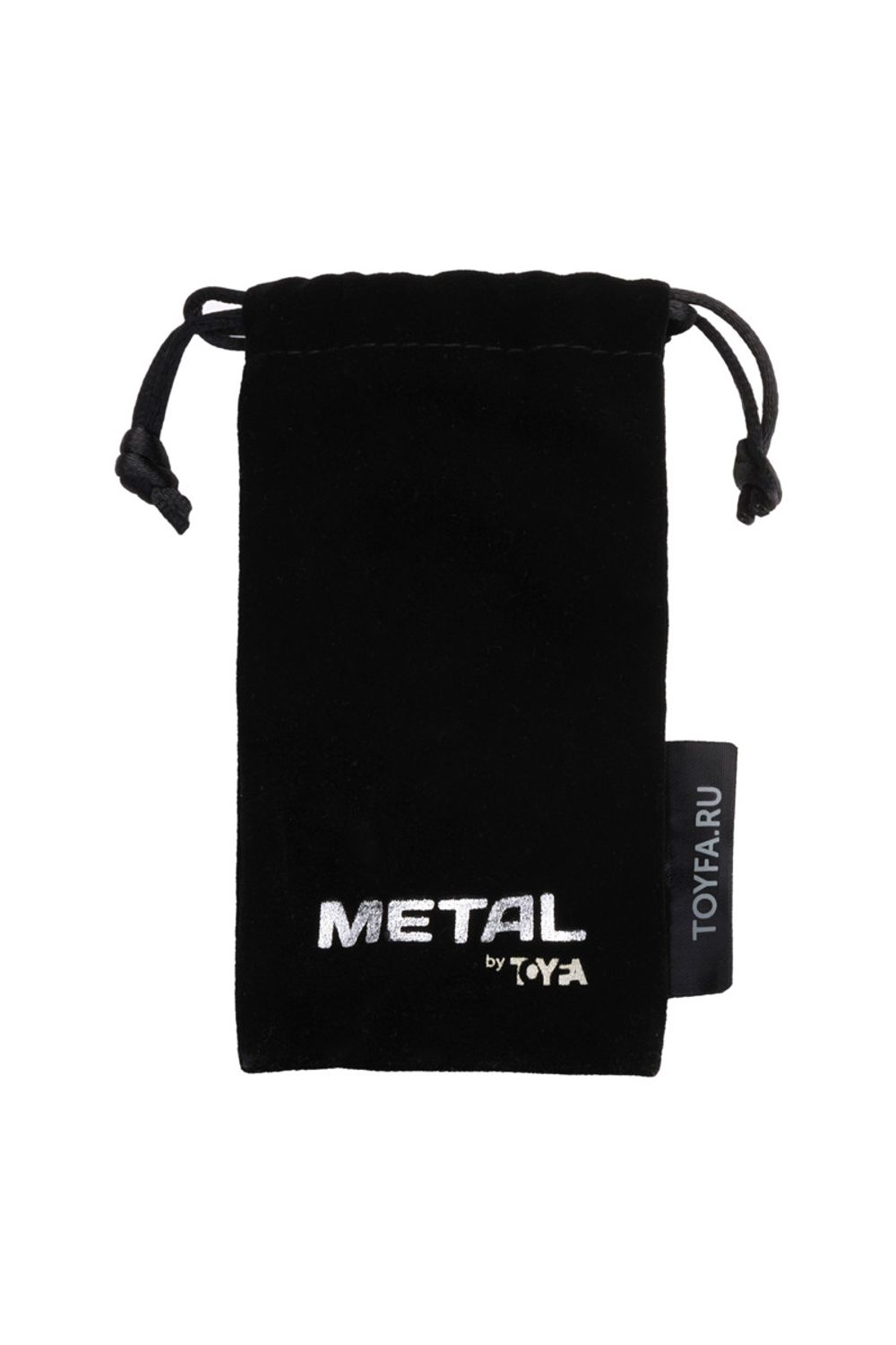 Уретральный плаг Metal by TOYFA средний, металл, серебряный со стразом, 7 см