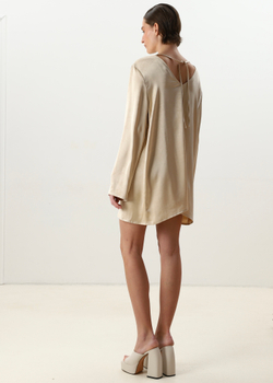Платье Bezotvetstvennost' Beige