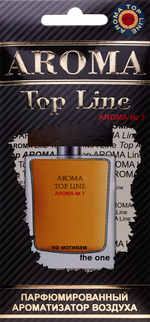 Ароматизатор для автомобиля AROMA TOP LINE №7 the One картон