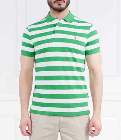 Поло POLO RALPH LAUREN - зеленый(710898606)