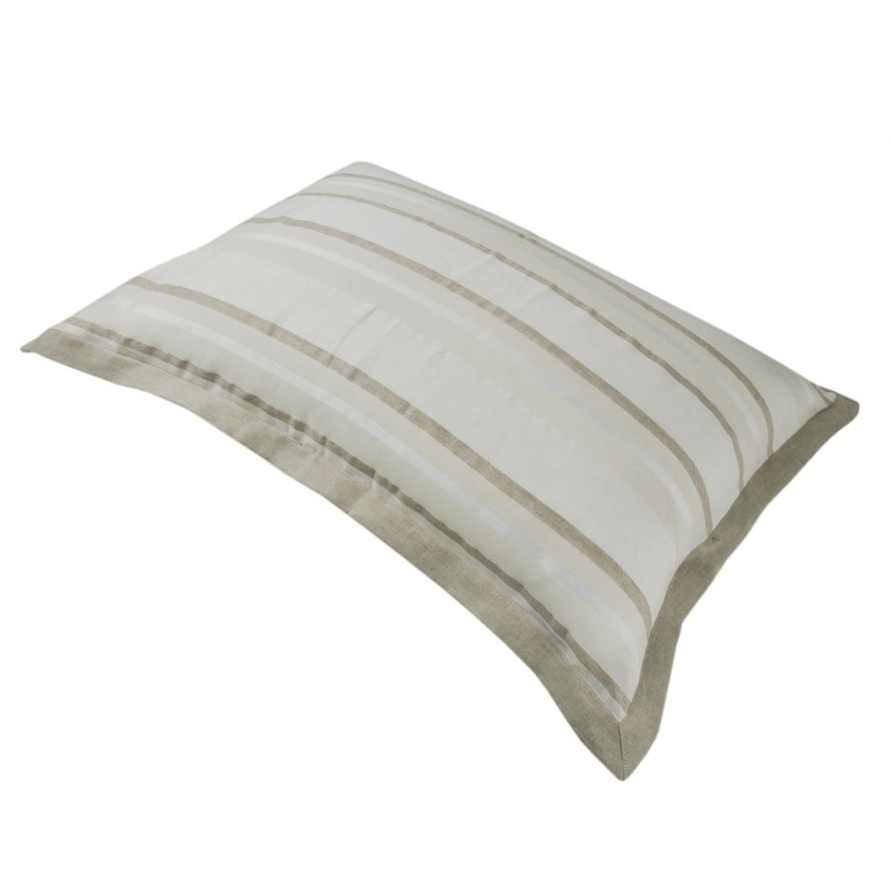 Наволочка декоративная 50x70 Hamam Hanim Striped слоновая кость Турция