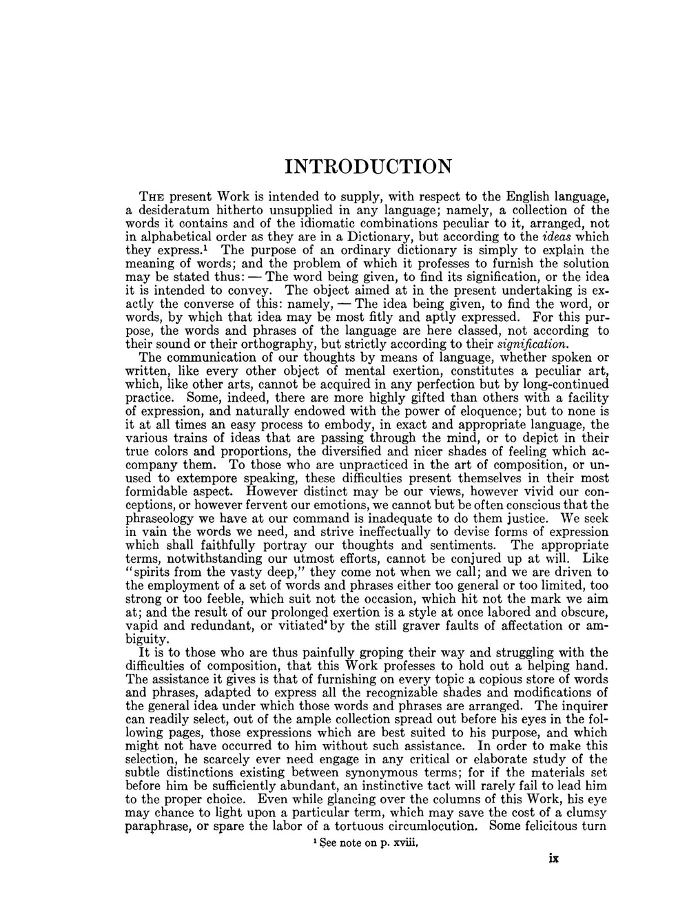 Thesaurus of English Words and Phrases | P. M. Roget