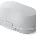 Мыльница закрытая Аттенто светло-серая С320СЕР