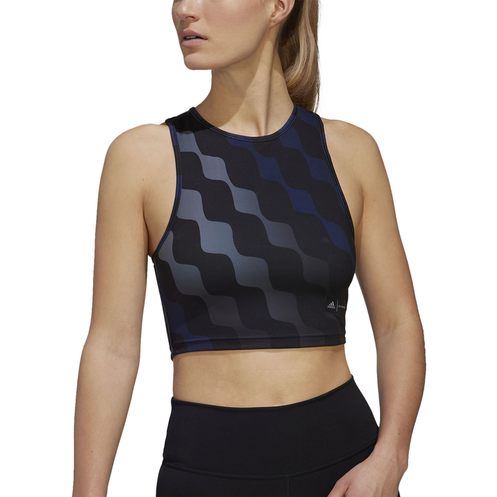 Женская теннисная майка adidas Marimekko Icons Tank Top Women - Black