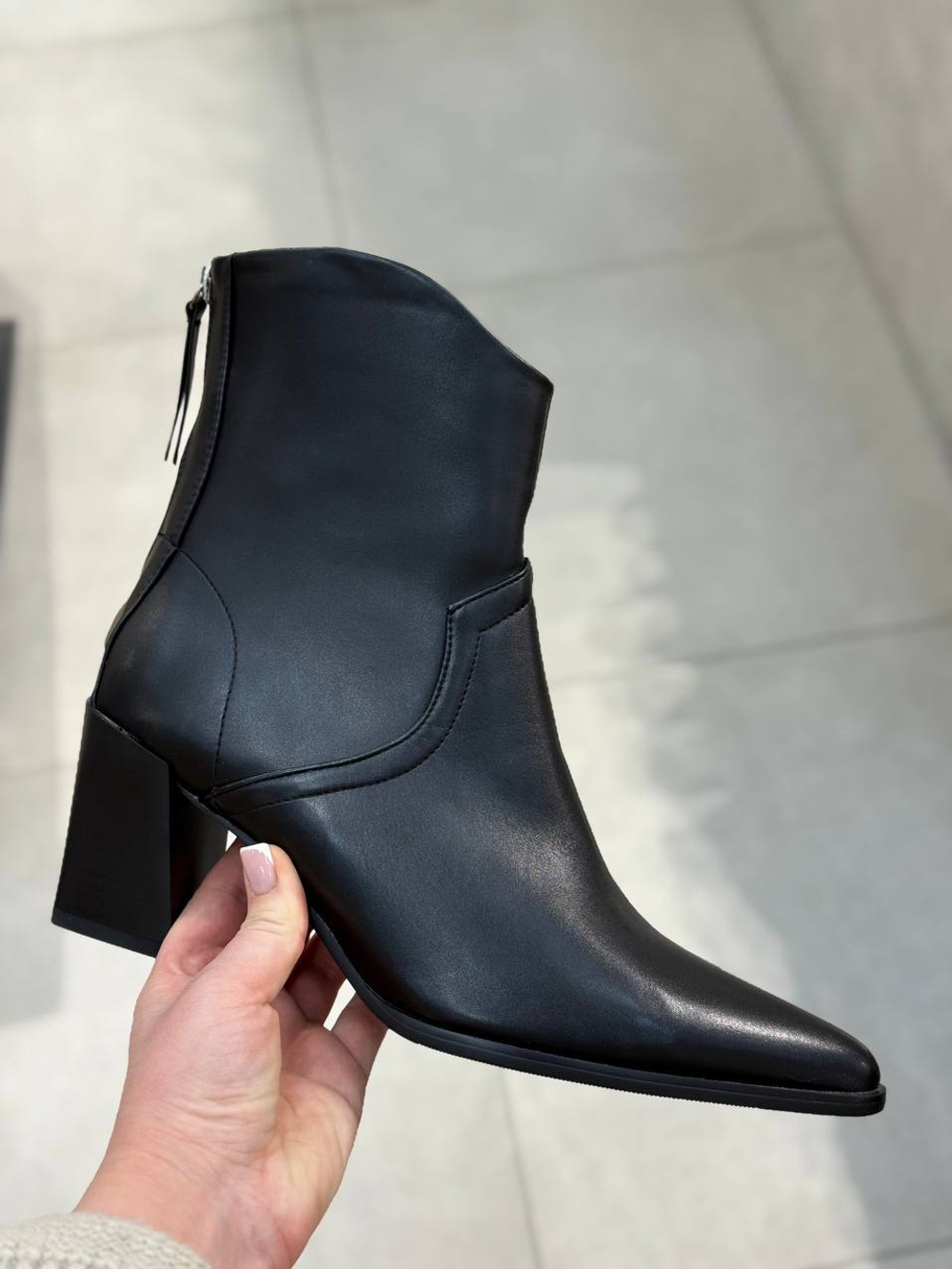 Ботильоны из эко кожи