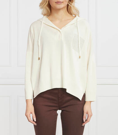 Хлопковый свитер Peserico - кремовый(S99285F12 B9018)