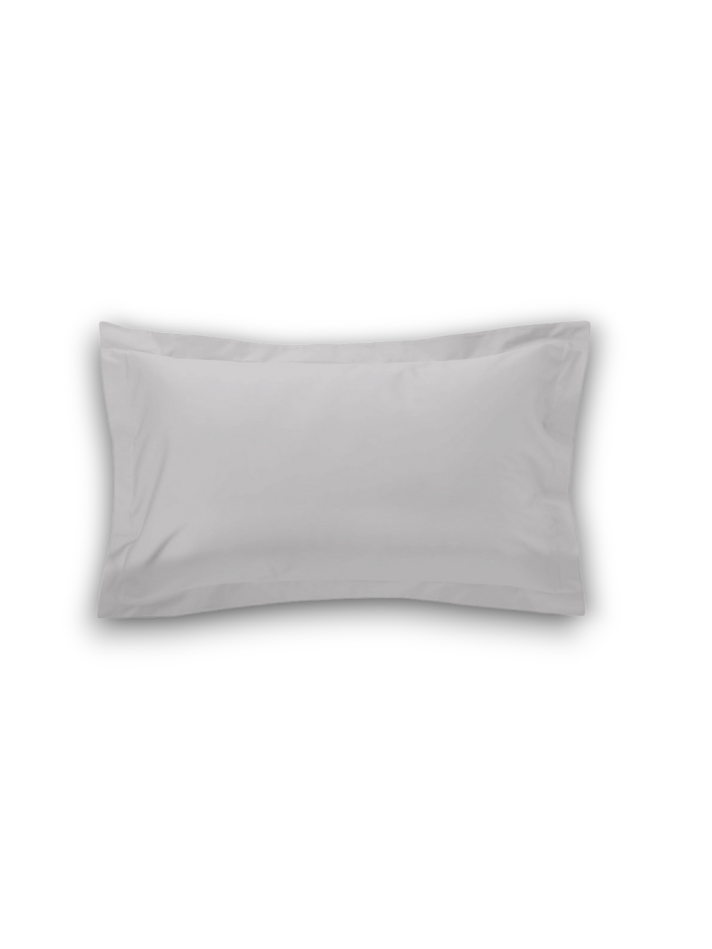 Наволочка из сатина 50х70 с ушками ПЕРСЕЯ | светло-серый