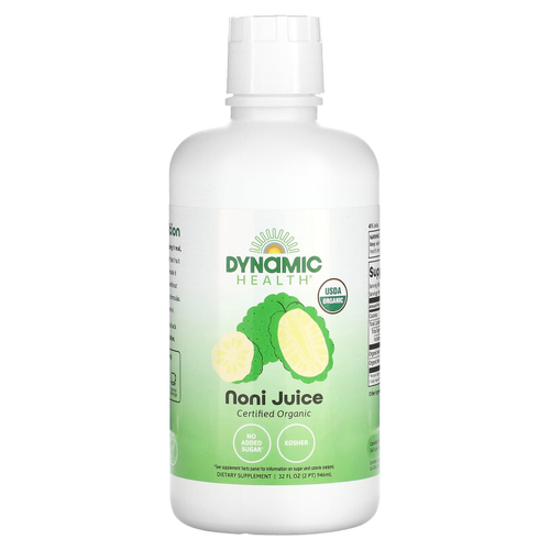 Dynamic Health, сертифицированный органический сок нони, 946 мл (32 жидк. унции)