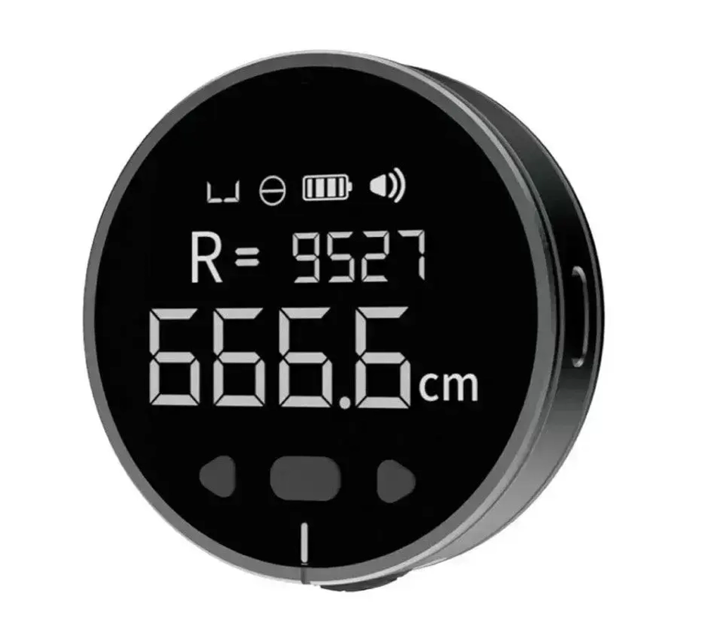 Рулетка электронная Xiaomi DUKA/ATuMan Mini Q Electronic Ruler Black (черная), шт