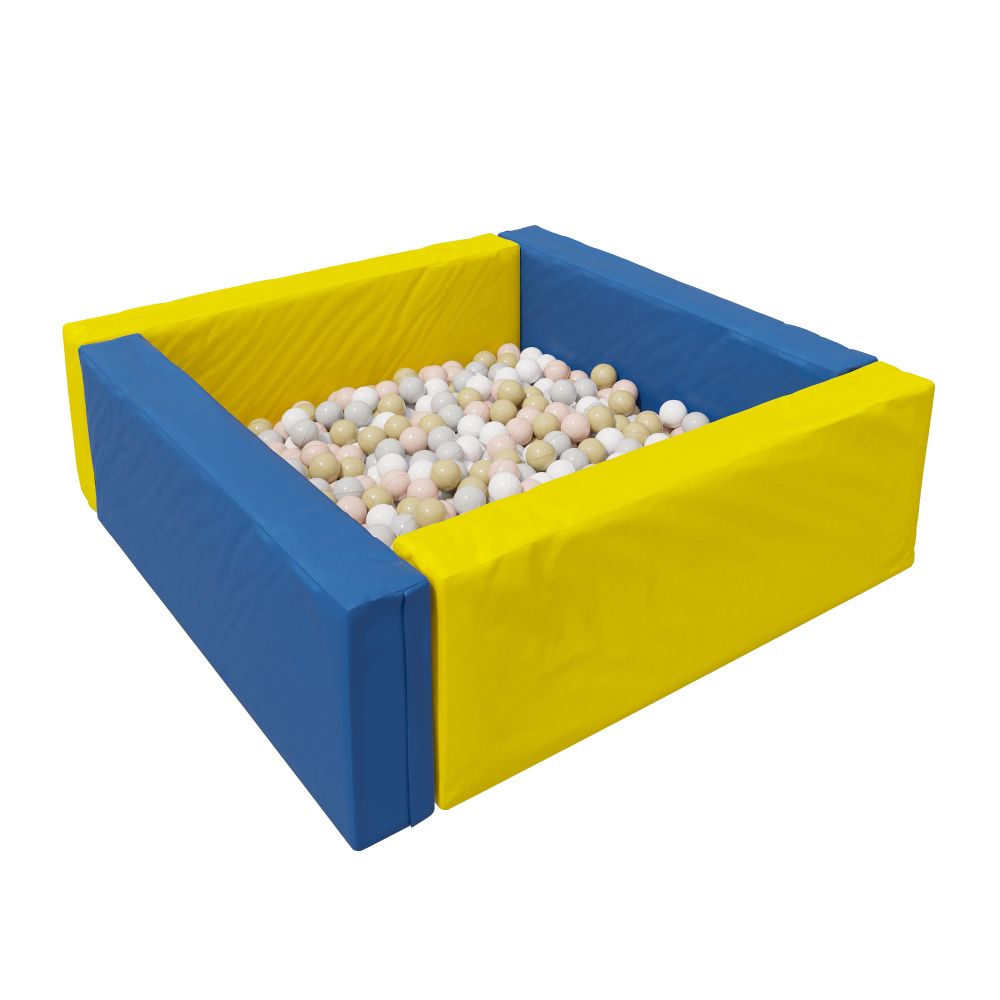 Сухой бассейн Romana «Лужайка» (стандартный), 300 шариков (Пастель микс)