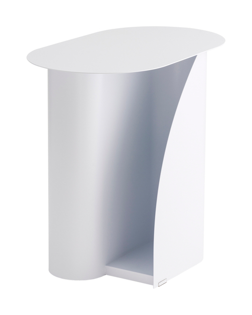 Журнальный столик Yvaine металл белый