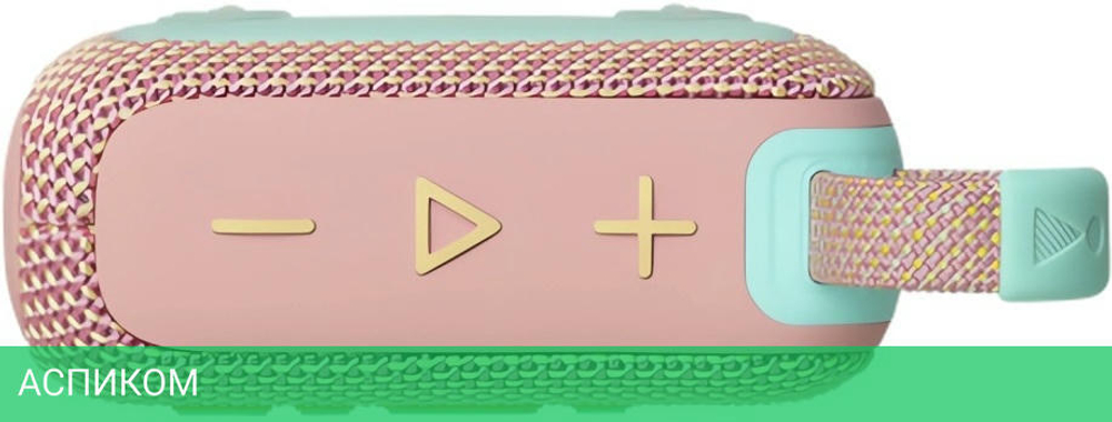 Беспроводная колонка JBL Go 4 Pink (JBLGO4PINK)