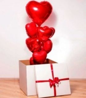 Коробка с сердцами