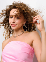 Обруч "Bubble 16" Silver