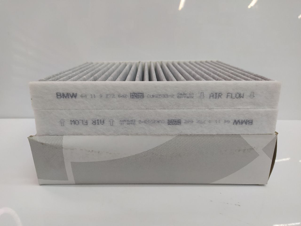 Фильтр салонный угольный 64119272642 для BMW 5, 6, 7 (2 шт.)